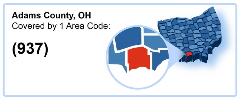 937_Area_Code_in_Adams_County_Ohio